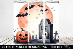 Funny Halloween Tombstone 20 Oz Tumbler Product Image 2