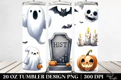 Funny Halloween Tombstone 20 Oz Tumbler Product Image 2