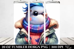 Baby Dove Poses Like a Model 20 Oz Tumbler Product Image 2