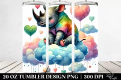 Spring 20 Oz Tumbler Png Product Image 2