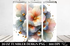 Nasturtium with Golden Accents Clipart Product Image 2