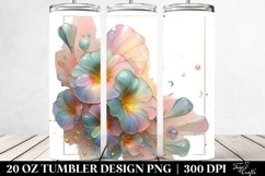 Nasturtium with Golden Accents Clipart Product Image 2