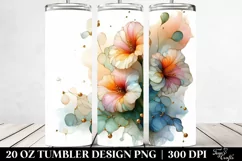 Nasturtium with Golden Accents Clipart Product Image 2