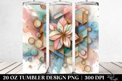 Stained Cosmos Art | 20 oz Tumbler Product Image 2