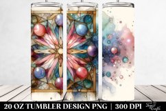 Stained Cosmos Art | 20 oz Tumbler Product Image 2