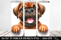 Cute Funny Baby Bullmastiff | 20 Oz Tumbler Product Image 2