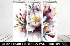 Freesia Golden Inserts | 20 Oz Tumbler Product Image 2