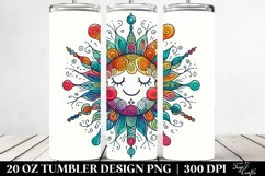 Colorful Whimsical Sun | 20 oz Tumbler Product Image 2