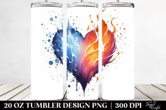 Love 20 Oz Tumbler Png Product Image 2