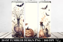 Vintage Halloween Magic Potion Tumbler | 20 oz Tumbler Product Image 2