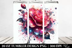Shiny Camellia Metallic | 20 Oz Tumbler Product Image 2