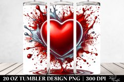 Valentines 20 Oz Tumbler Png Product Image 2
