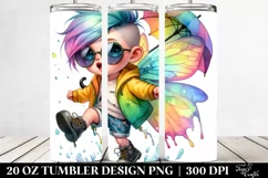 Cute Baby Fairy Dancing 20 Oz Tumbler Product Image 2