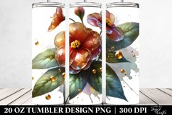 Glossy Impatiens Tumbler Product Image 2