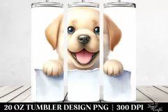 Funny Labrador Retriever | 20 Oz Tumbler Product Image 2