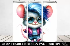 Cute Baby Mouse Dancing 20 Oz Tumbler Product Image 2