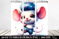 Cute Baby Mouse Dancing 20 Oz Tumbler Product Image 2