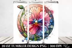 Stained Sweet Pea | 20 Oz Tumbler Product Image 2