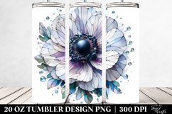 Stained Anemone -like Material 20 oz Tumbler Product Image 2