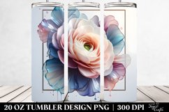 Glossy Ranunculus 20 Oz Tumbler Product Image 2
