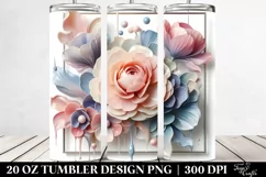 Glossy Ranunculus 20 Oz Tumbler Product Image 2