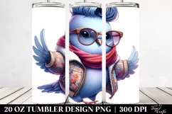 Cute Baby Dove Dancing 20 Oz Tumbler Product Image 2