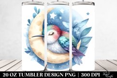 Colorful Baby Hummingbird | 20 Oz Tumbler Product Image 2