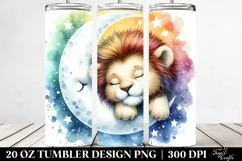 Colorful Baby Lion | 20 Oz Tumbler Product Image 2