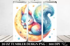 Colorful Baby Squirrel | 20 Oz Tumbler Product Image 2