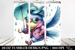 Jumping Baby Dove | 20 oz Tumbler Product Image 2