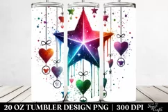 Love 20 Oz Tumbler Png Product Image 2