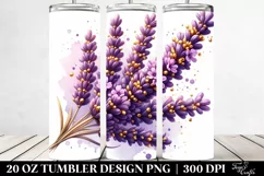 Shiny Golden Lavender | 20 Oz Tumbler Product Image 2