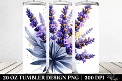 Shiny Golden Lavender | 20 Oz Tumbler Product Image 2