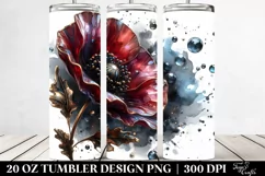Shiny Poppy -like Material 20 oz Tumbler Product Image 2
