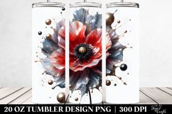 Shiny Poppy -like Material 20 oz Tumbler Product Image 2