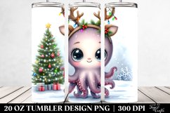 Festive Octopus 20 Oz Tumbler Product Image 2