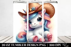 Pastel Baby Unicorn Tumbler Product Image 2