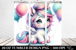 Cool Haircut Baby Unicorn Tumbler Product Image 2