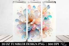 Shiny Azalea Clipart 20 Oz Tumbler Product Image 2