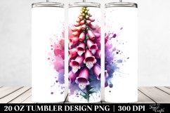 Foxglove Tumbler Design Product Image 2