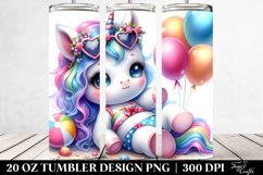 Beachwear Baby Unicorn Tumbler Product Image 2