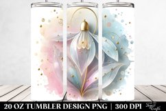 Shiny Snowdrop in Sublimation Clipart Product Image 2