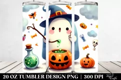 Funny Halloween Magic Potion Clipart 20 Oz Tumbler Product Image 2