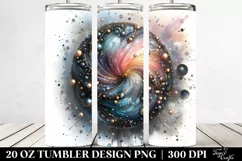 Abstract Glossy Cosmos | 20 Oz Tumbler Product Image 2