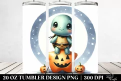 Baby Turtle Dressed for Halloween 20 Oz Tumbler Product Image 2
