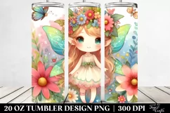 Colorful Small Fairy 20 oz Tumbler Product Image 2