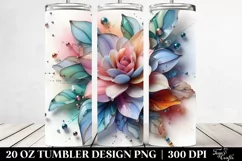 Glossy Gardenia | 20 oz Tumbler Product Image 2