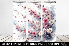 Tumbling in Spring Petals 20 Oz Tumbler Product Image 2