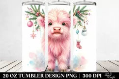 Cute Watercolor Baby Cow Clipart Product Image 2
