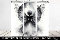 Washed Watercolor Gothic Fairy | 20 oz Tumbler Product Image 2
